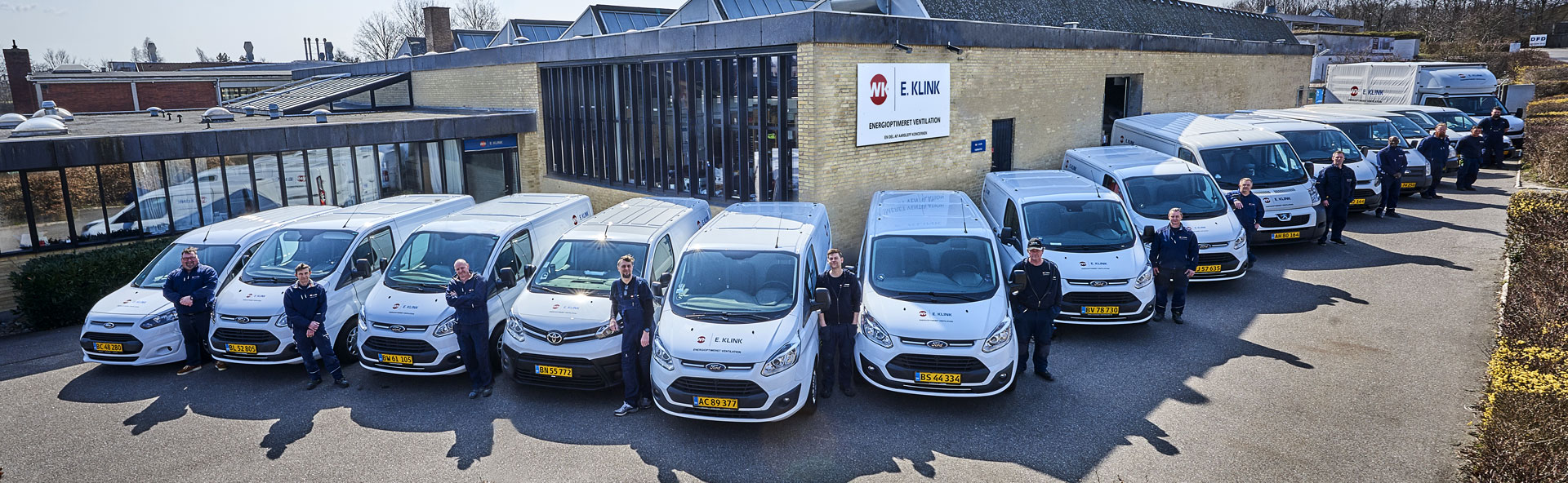 Ventilationsentreprenør E. Klink - ring 4491 2891